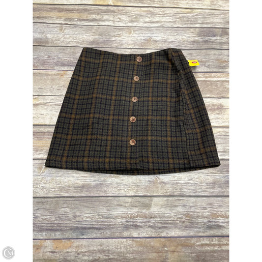 Skirt Mini & Short By Hem & Thread In Multi-colored, Size: L