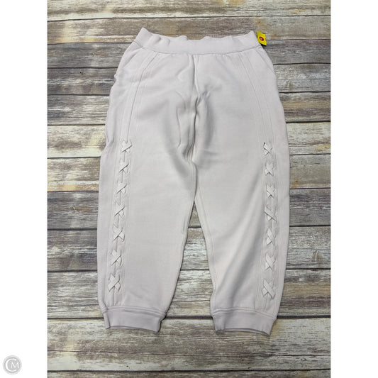 Athletic Pants By Lululemon In Cream, Size: 12