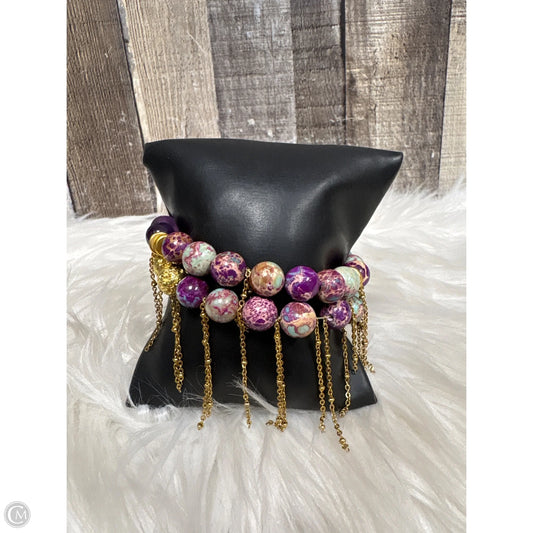 Bracelet Beaded By Cmf, Size: 02 Piece Set