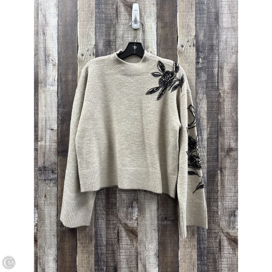 Sweater By Ariat In Tan, Size: M