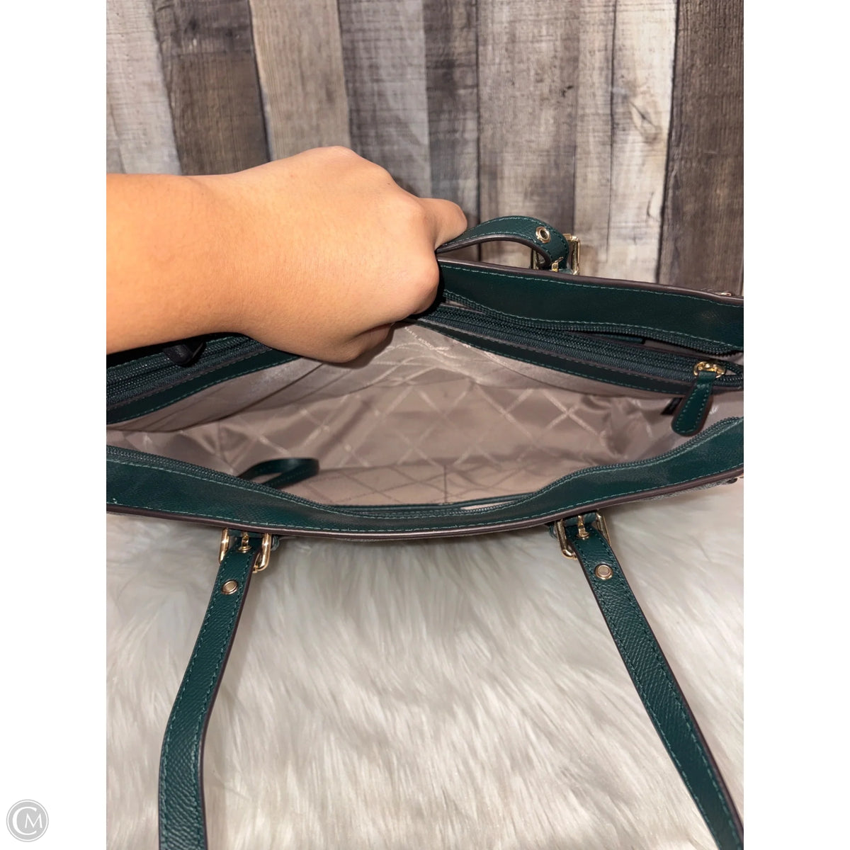 Handbag Designer By Michael Kors, Size: Large