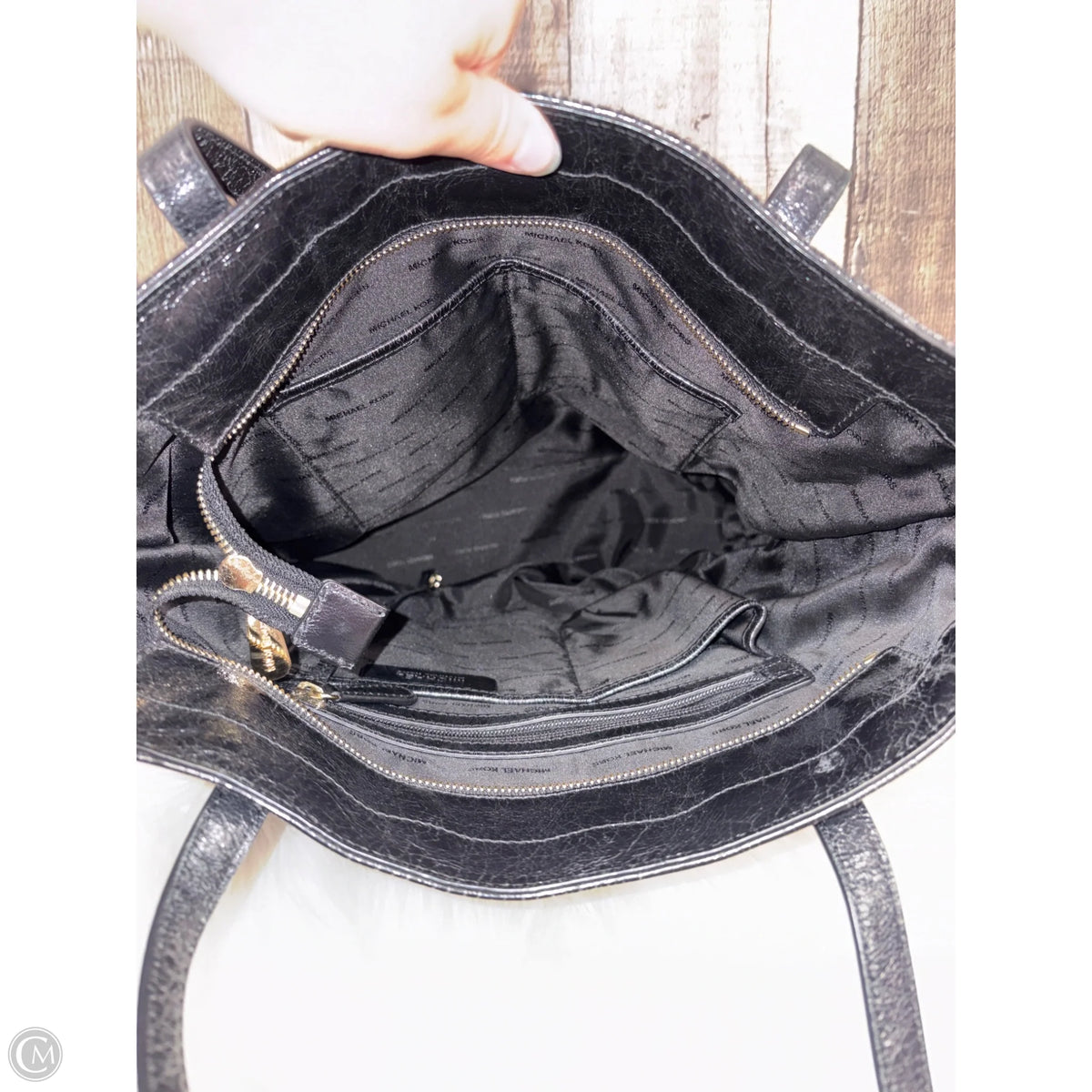 Handbag Designer By Michael Kors, Size: Large