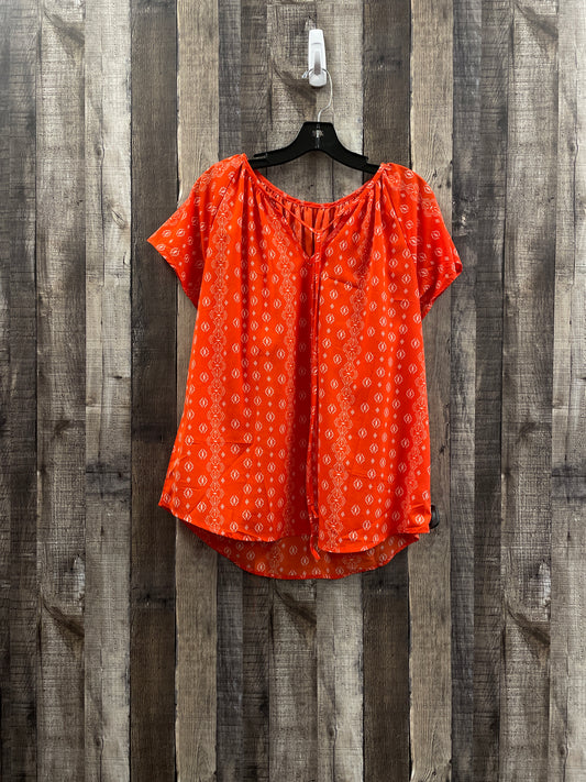 Blouse Short Sleeve By Cmf  Size: L