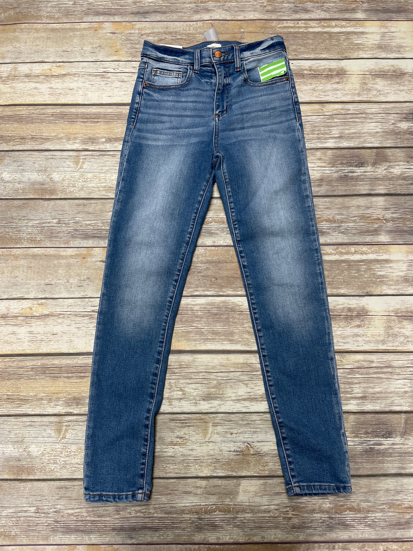 Blue Denim Jeans Skinny Sneak Peek, Size 2