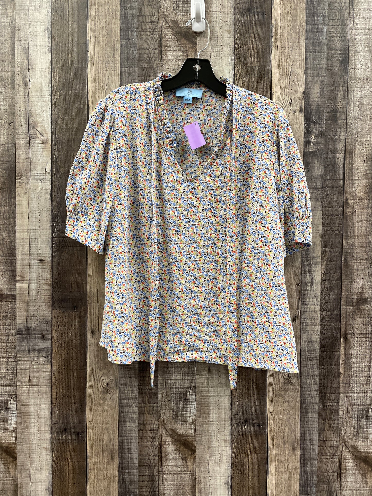 Multi-colored Top Short Sleeve Cece, Size L