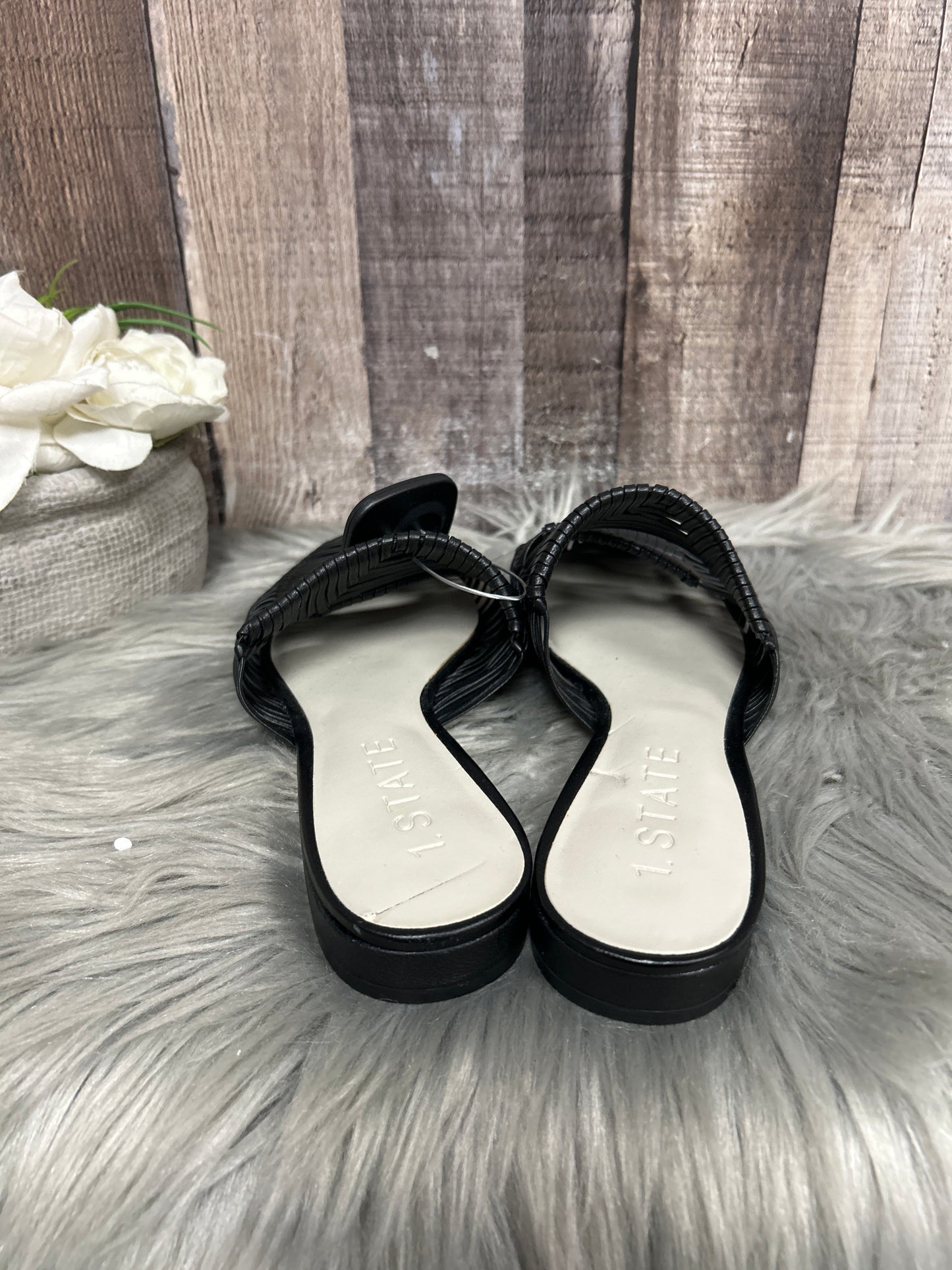 Black Shoes Flats 1.state, Size 8