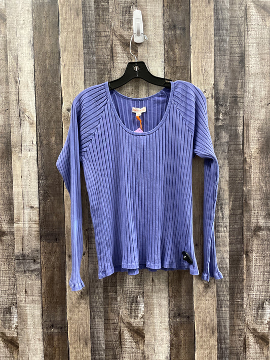 Purple Top Long Sleeve Knox Rose, Size L