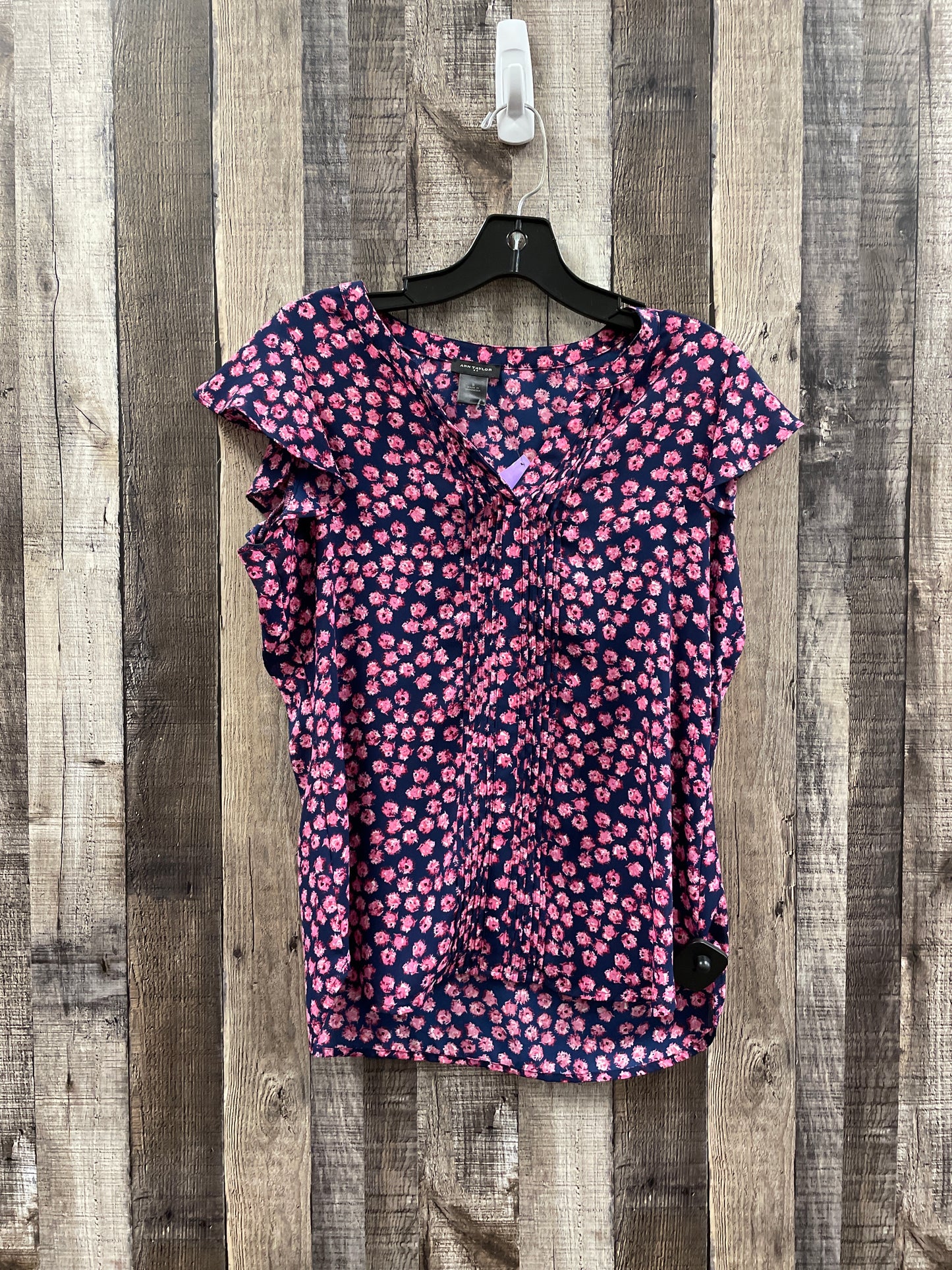 Floral Print Top Sleeveless Ann Taylor, Size S