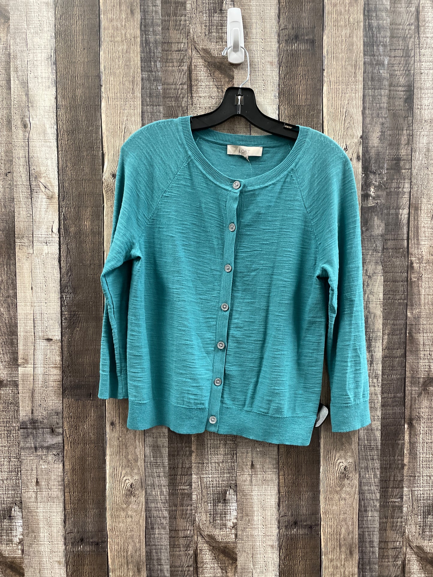 Green Cardigan Loft, Size S