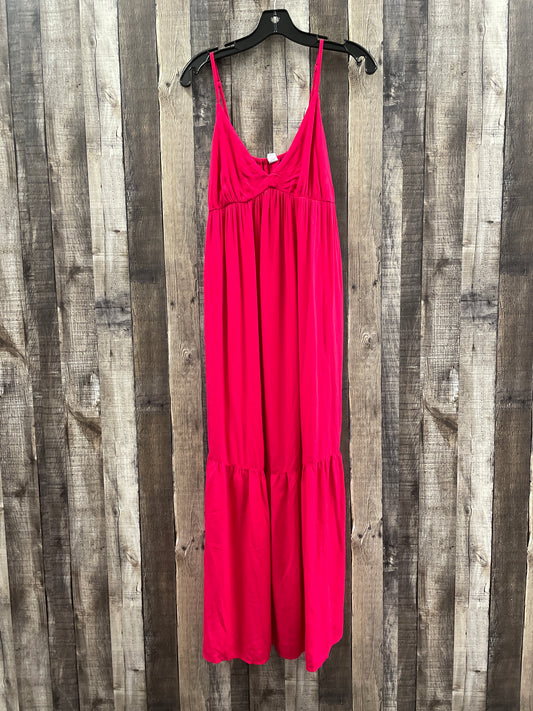 Pink Dress Casual Midi Old Navy, Size S