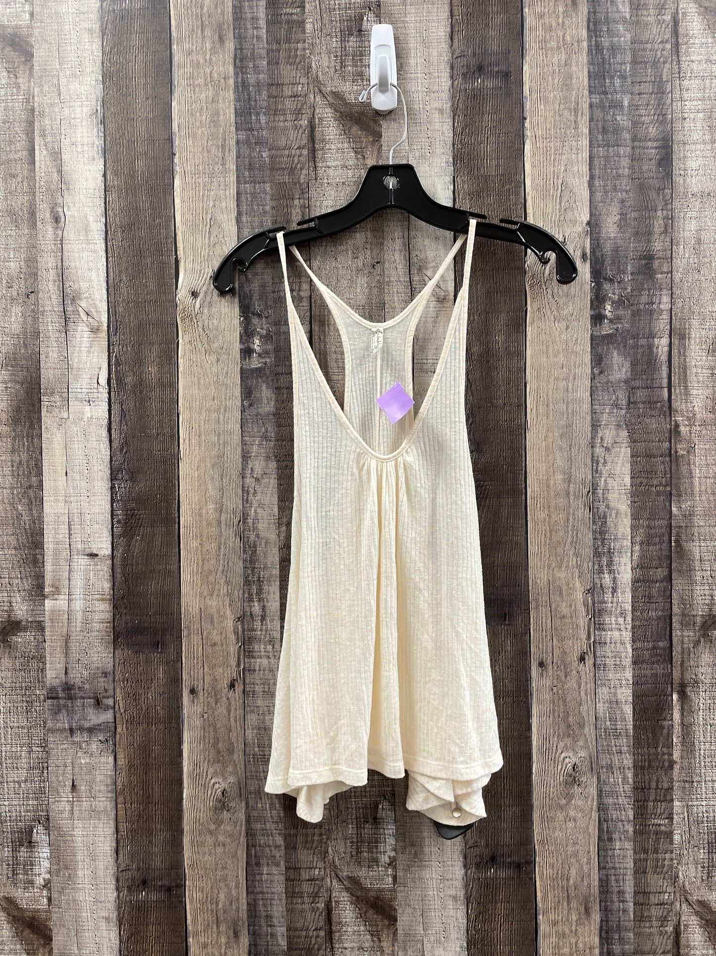 Beige Top Sleeveless Free People, Size Xs