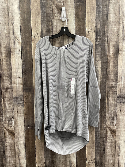 Sweater By Cme In Grey, Size: 4x