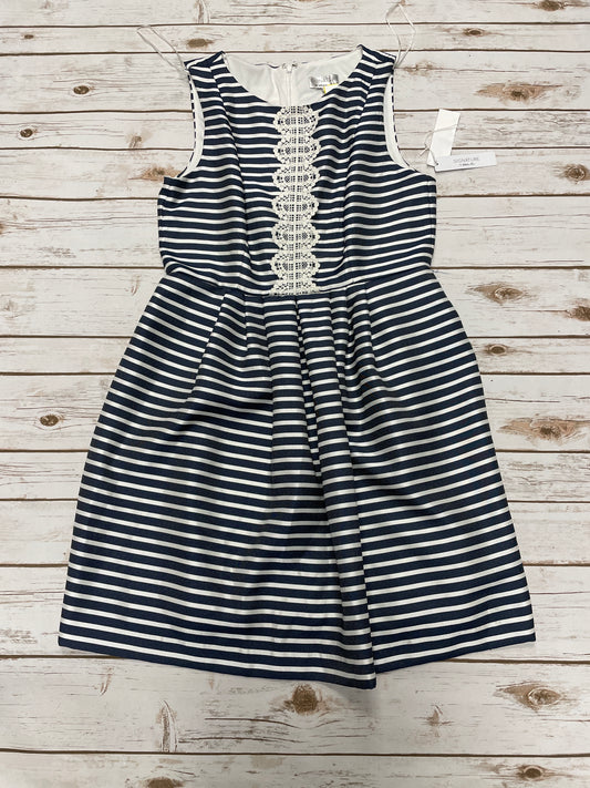 Dress Casual Short By Robbie Bee In Striped Pattern, Size: M