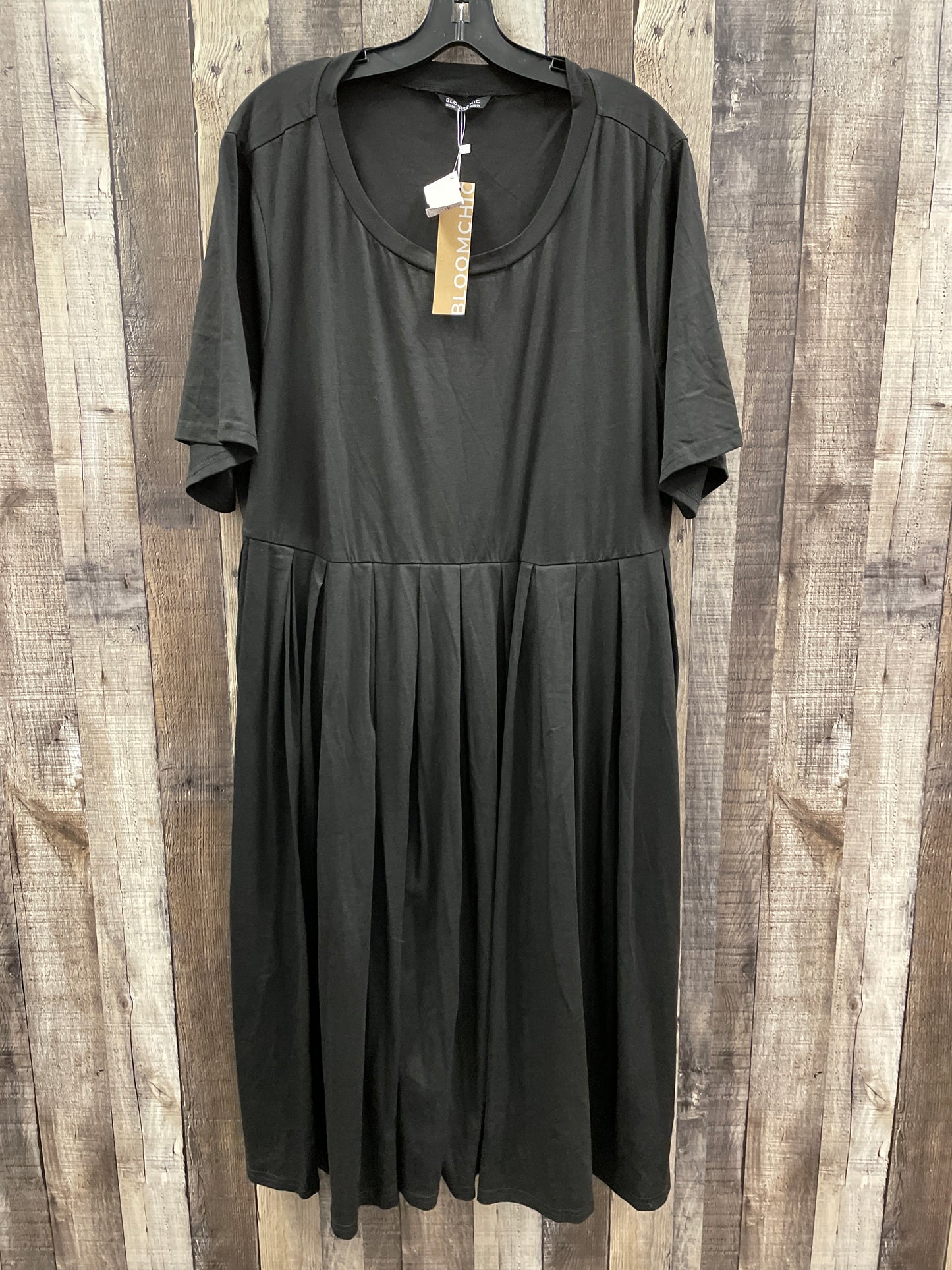 Dress Casual Midi By Cme In Black, Size: 3x