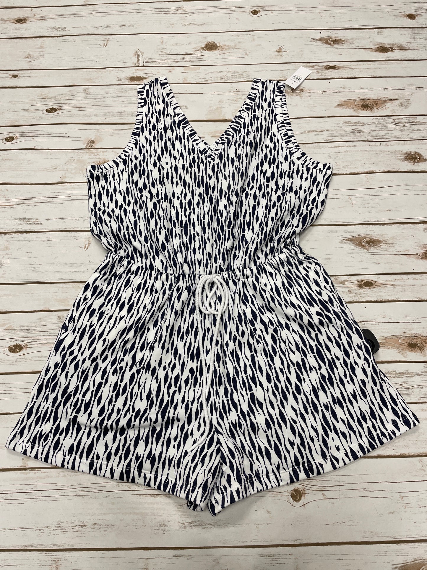 Romper By Lou And Grey In Blue & White, Size: L