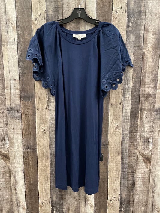 Dress Casual Short By Loft In Navy, Size: M