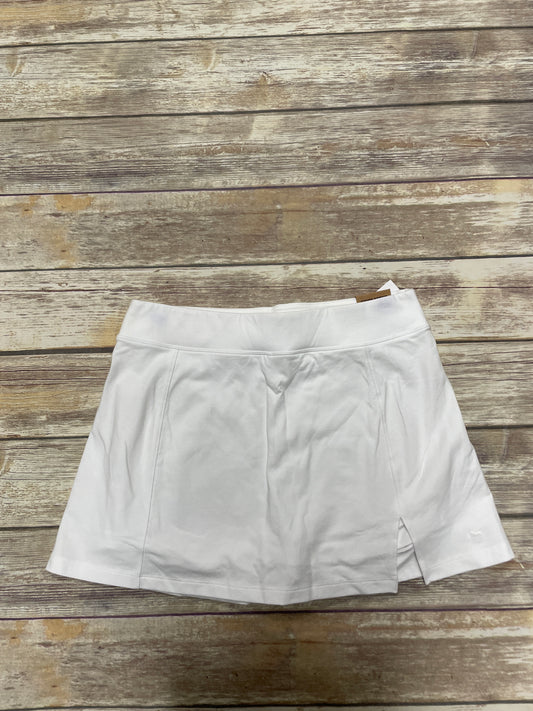 White Athletic Skort Pink, Size L