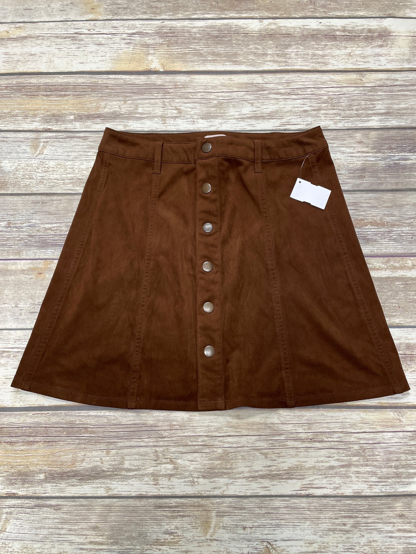 Skirt Mini & Short By Mossimo In Brown, Size: M