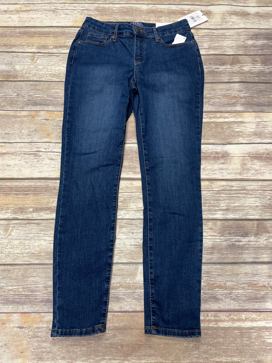 Jeans Skinny By Not Your Daughters Jeans In Blue Denim, Size: 4