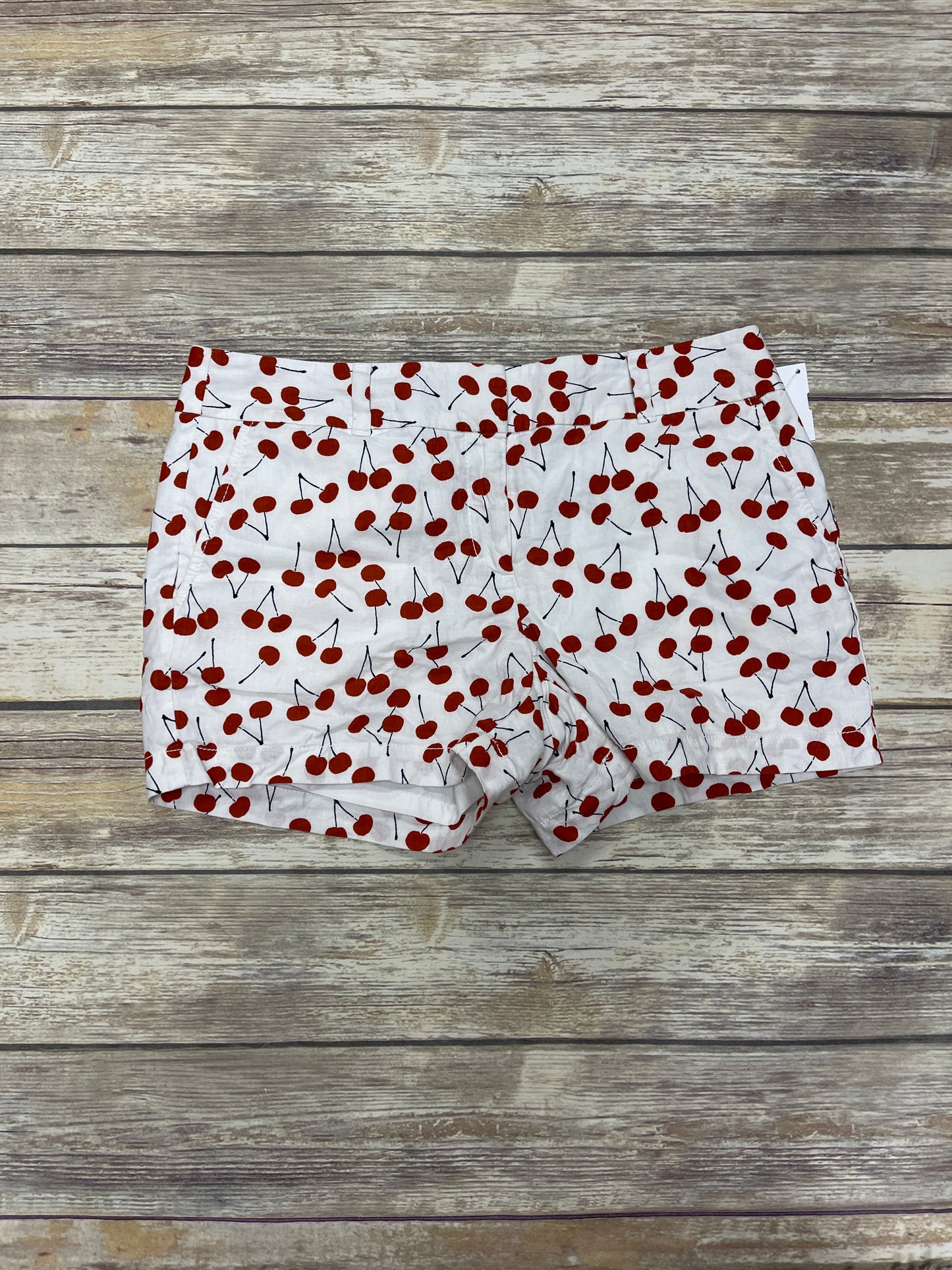 Shorts By Loft In Red & White, Size: 6