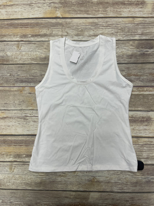 Top Sleeveless By A New Day In White, Size: M