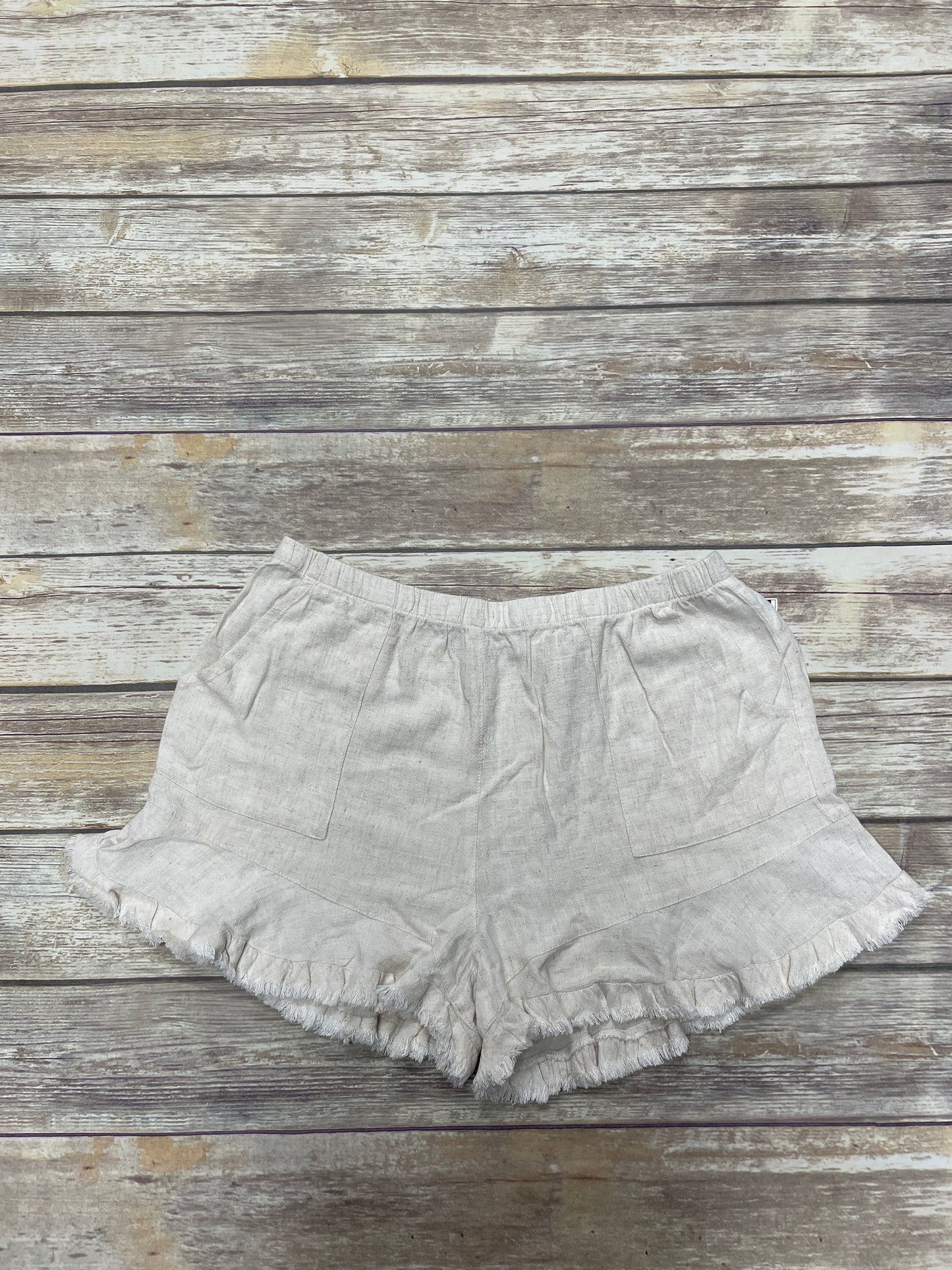 Shorts By Umgee In Beige, Size: L