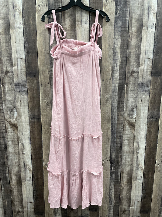 Dress Casual Maxi By Blu Pepper In Pink, Size: L