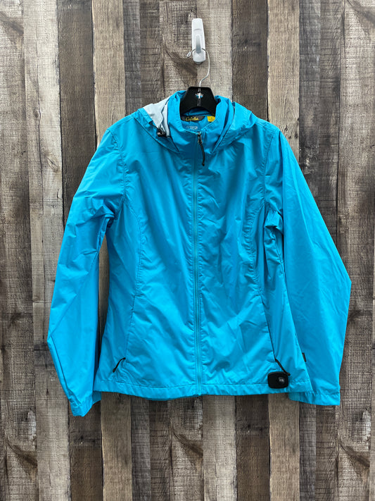 Athletic Jacket By Cabelas In Blue, Size: S