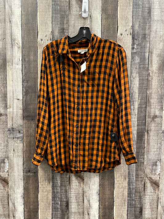 Top Long Sleeve By Beachlunchlounge In Multi-colored, Size: M