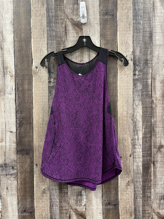 Athletic Tank Top By Lululemon In Purple, Size: S