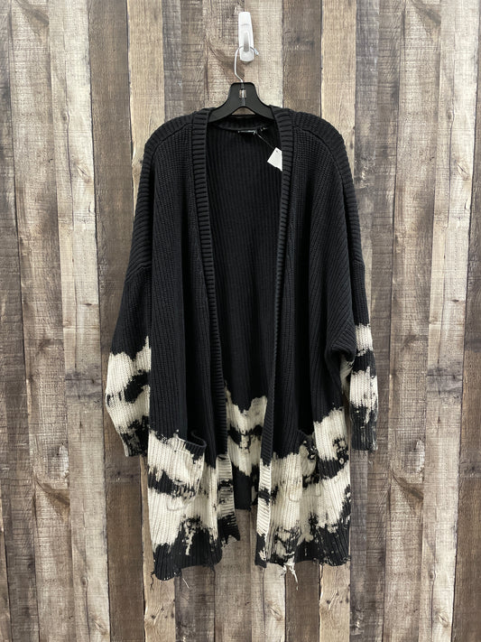 Sweater Cardigan By Cme In Black, Size: 4x