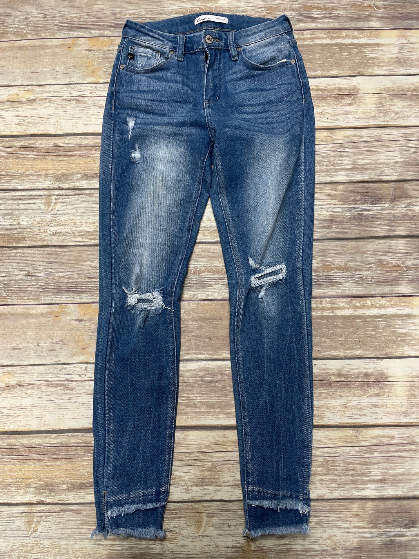 Jeans Skinny By Kancan In Blue Denim, Size: 2