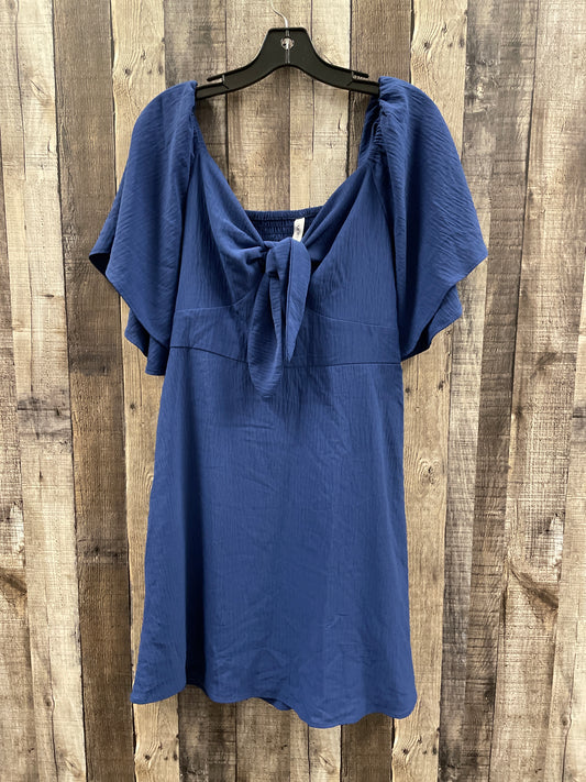 Dress Casual Short By Cme In Blue, Size: M