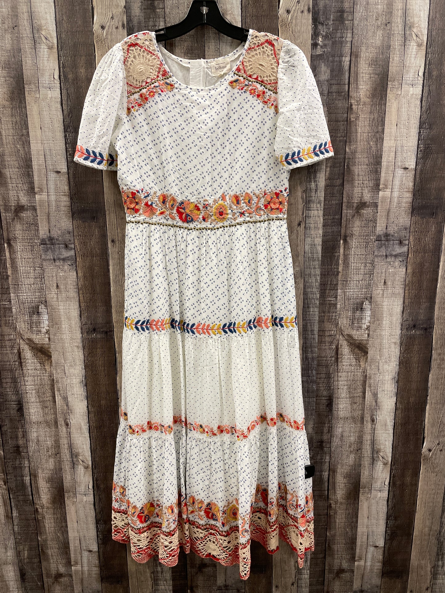 Dress Casual Maxi By Bohme In Multi-colored, Size: M