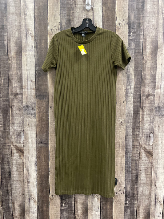 Dress Casual Maxi By Forever 21 In Green, Size: S