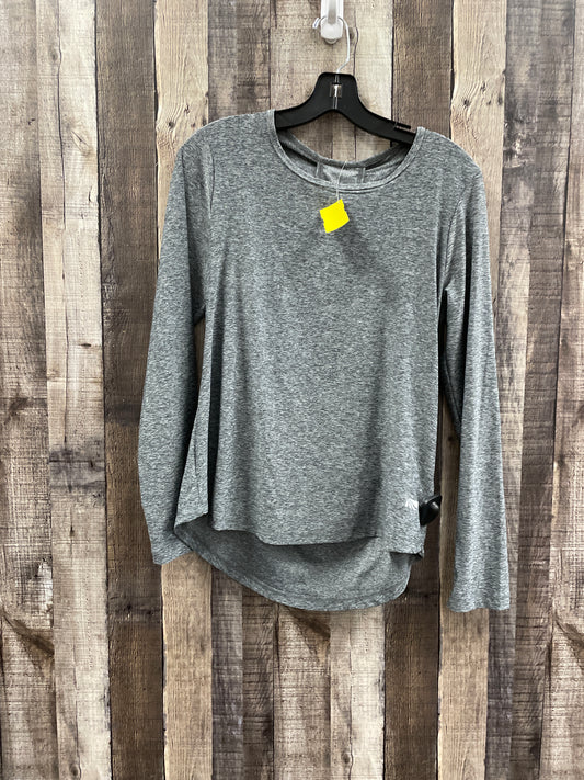 Athletic Sweatshirt Crewneck By Marika In Grey, Size: M