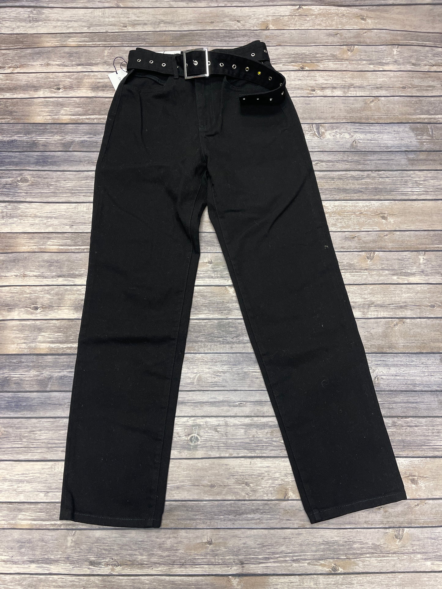 Jeans Straight By Cme In Black, Size: 0