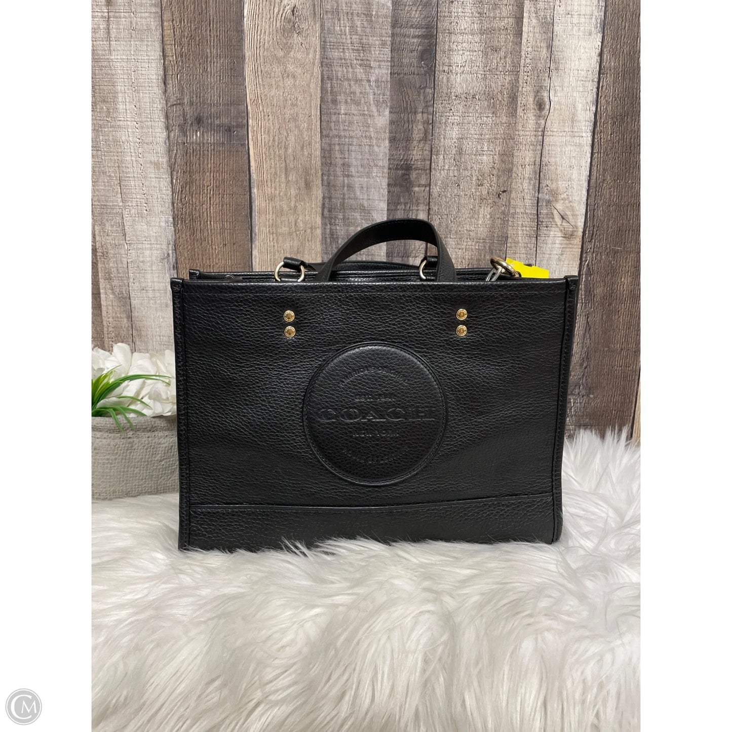 Handbag Designer By Coach, Size: Medium