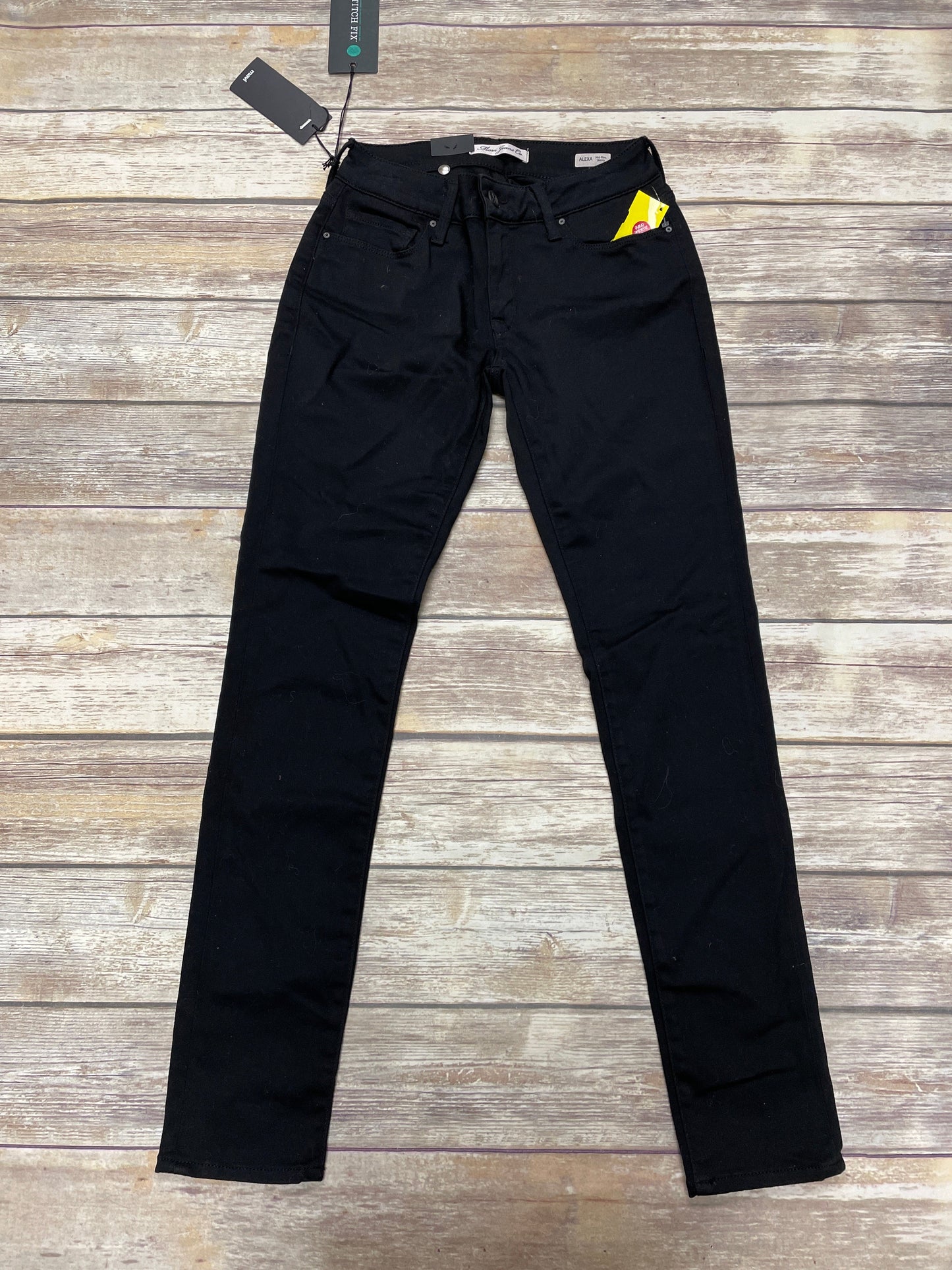 Jeans Skinny By Mavi In Black, Size: 6