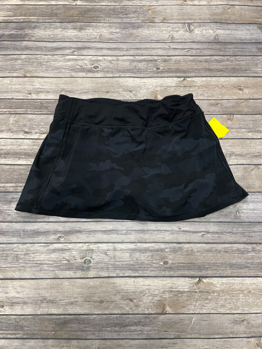 Athletic Skort By Lululemon In Camouflage Print, Size: 10