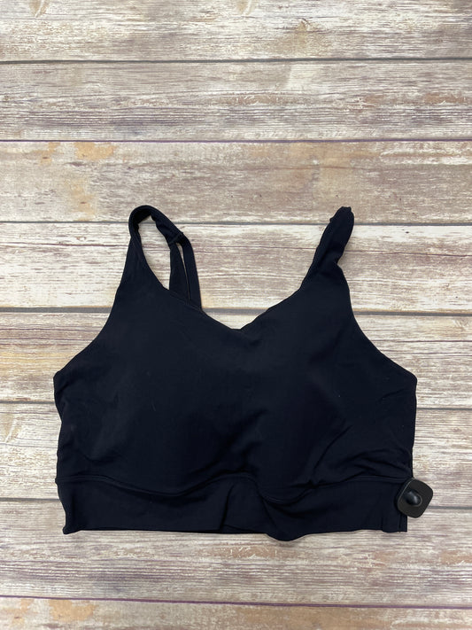 Athletic Bra By Nike In Black, Size: 2x