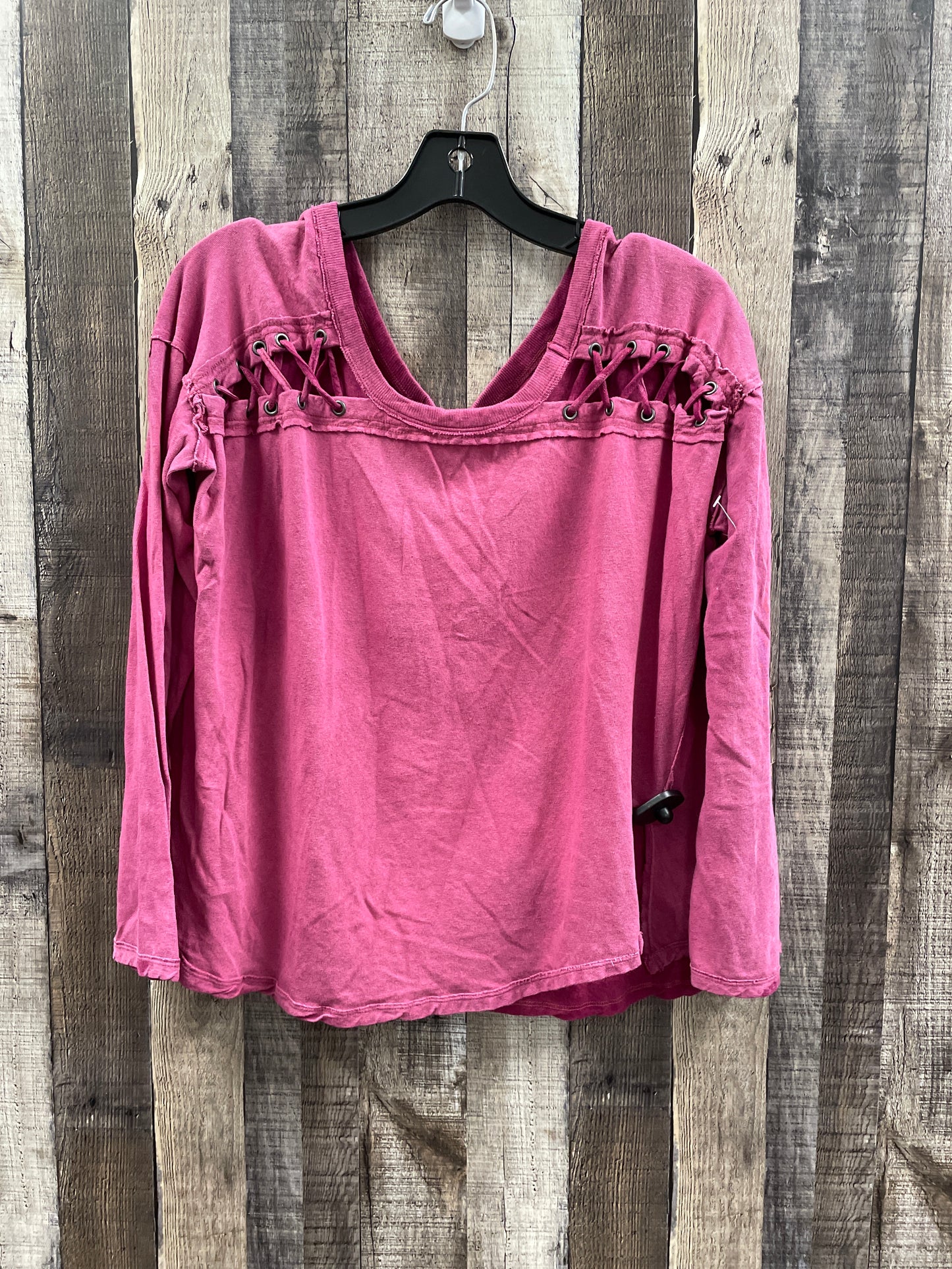 Top Long Sleeve By We The Free In Purple, Size: M