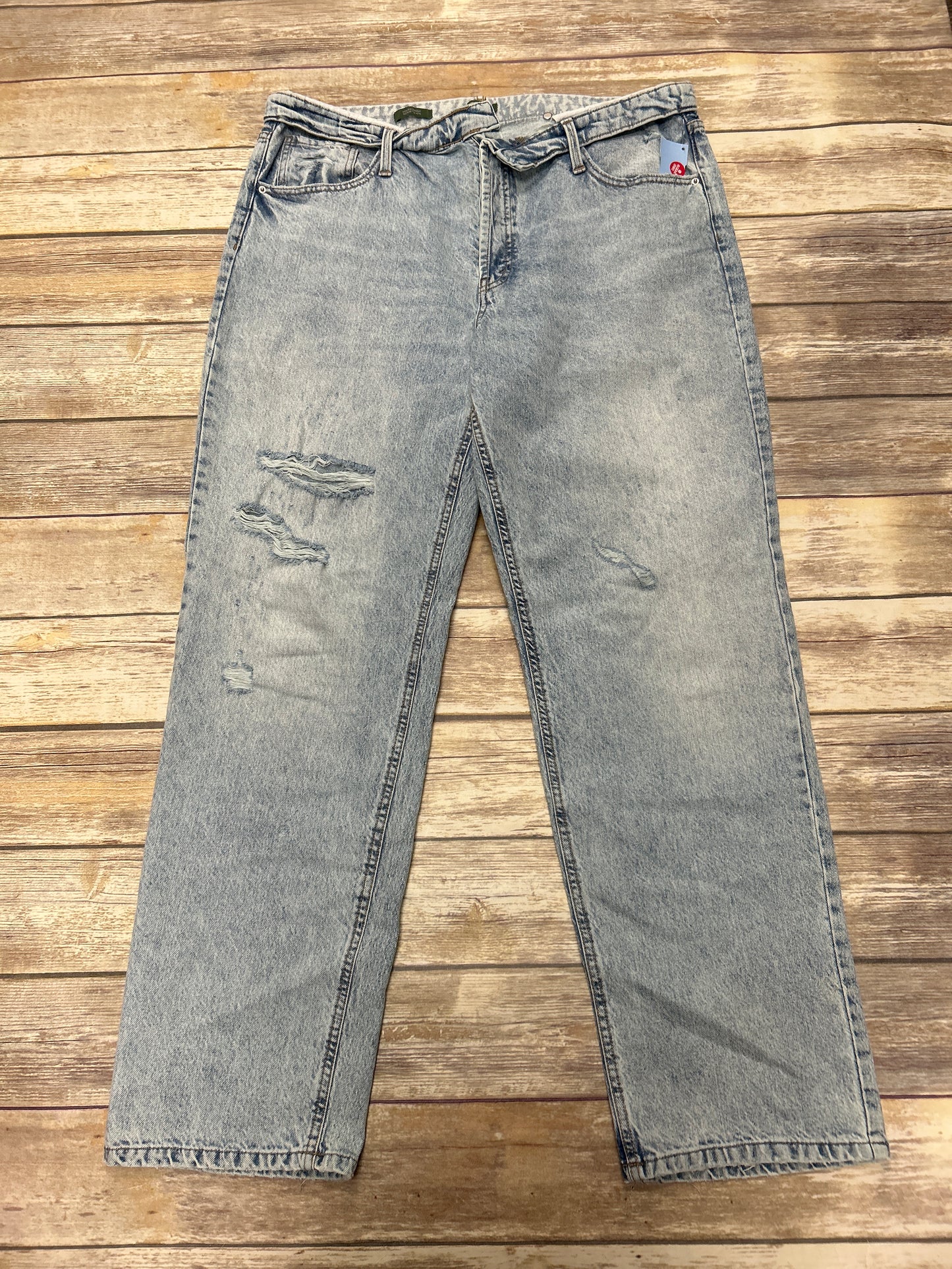 Jeans Straight By Wild Fable In Blue Denim, Size: 16