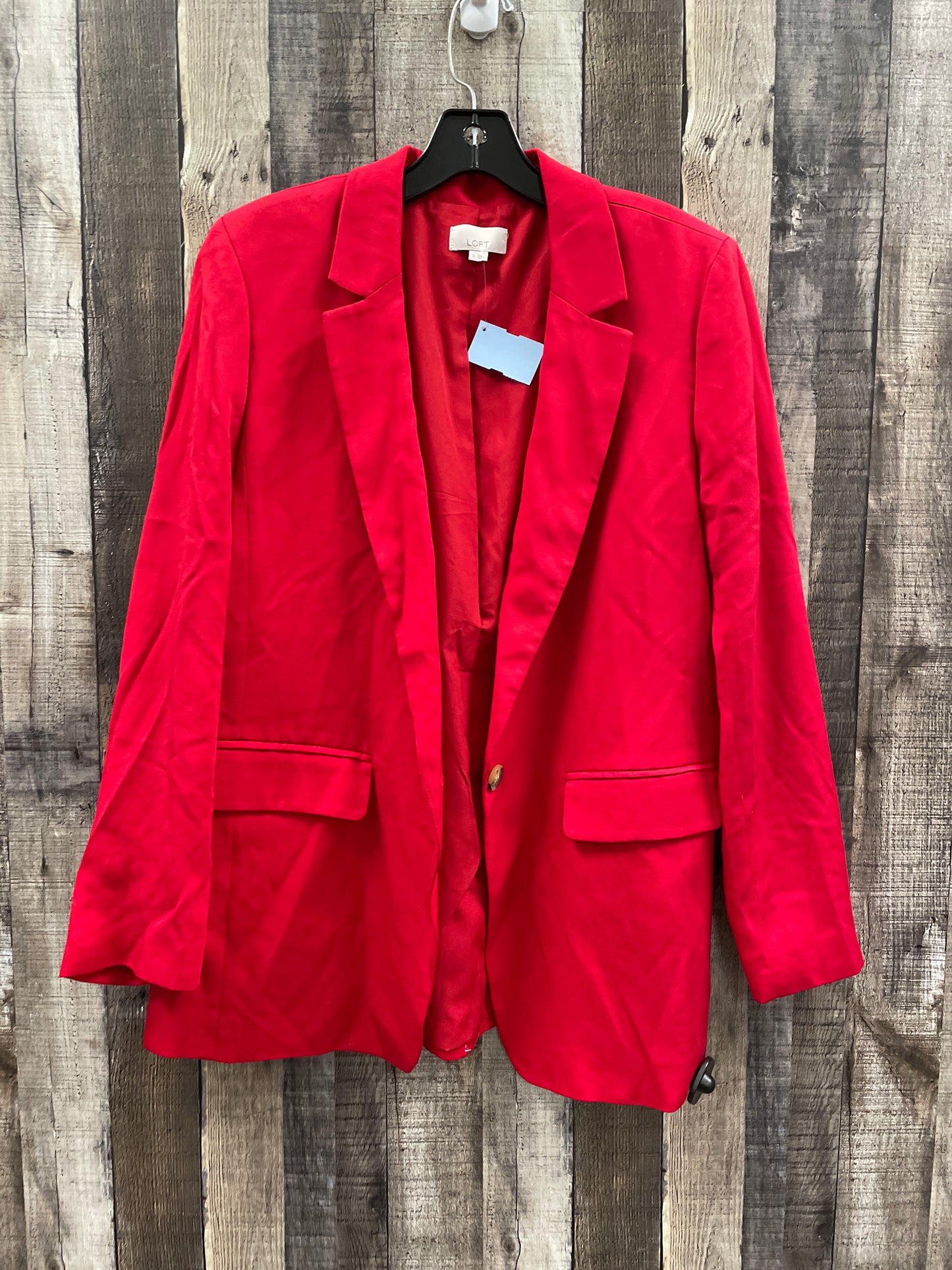 Blazer By Loft In Red, Size: M