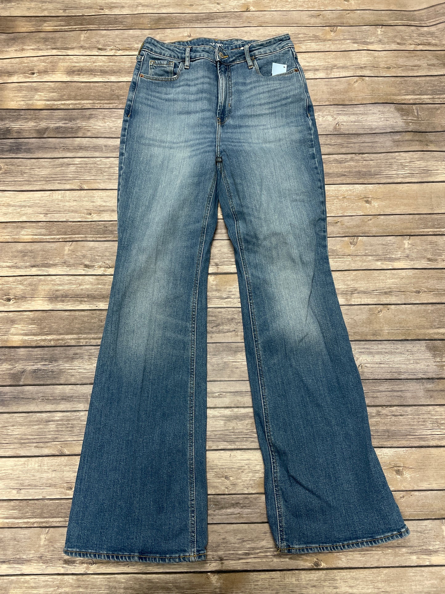 Jeans Flared By Old Navy In Blue Denim, Size: 6