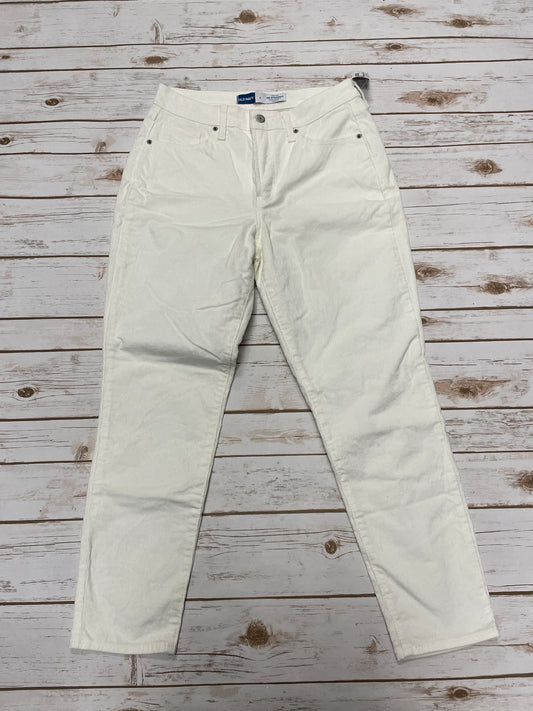 Pants Corduroy By Old Navy In Ivory, Size: 6