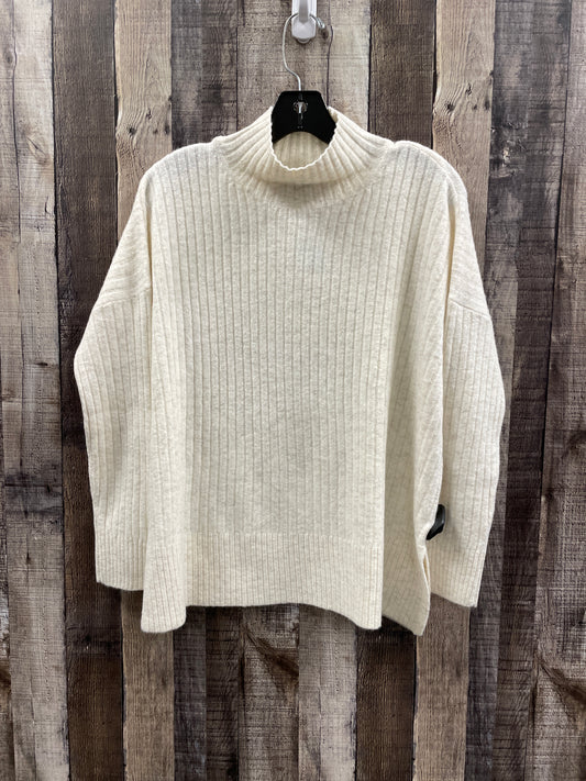 Sweater By Loft In Cream, Size: S