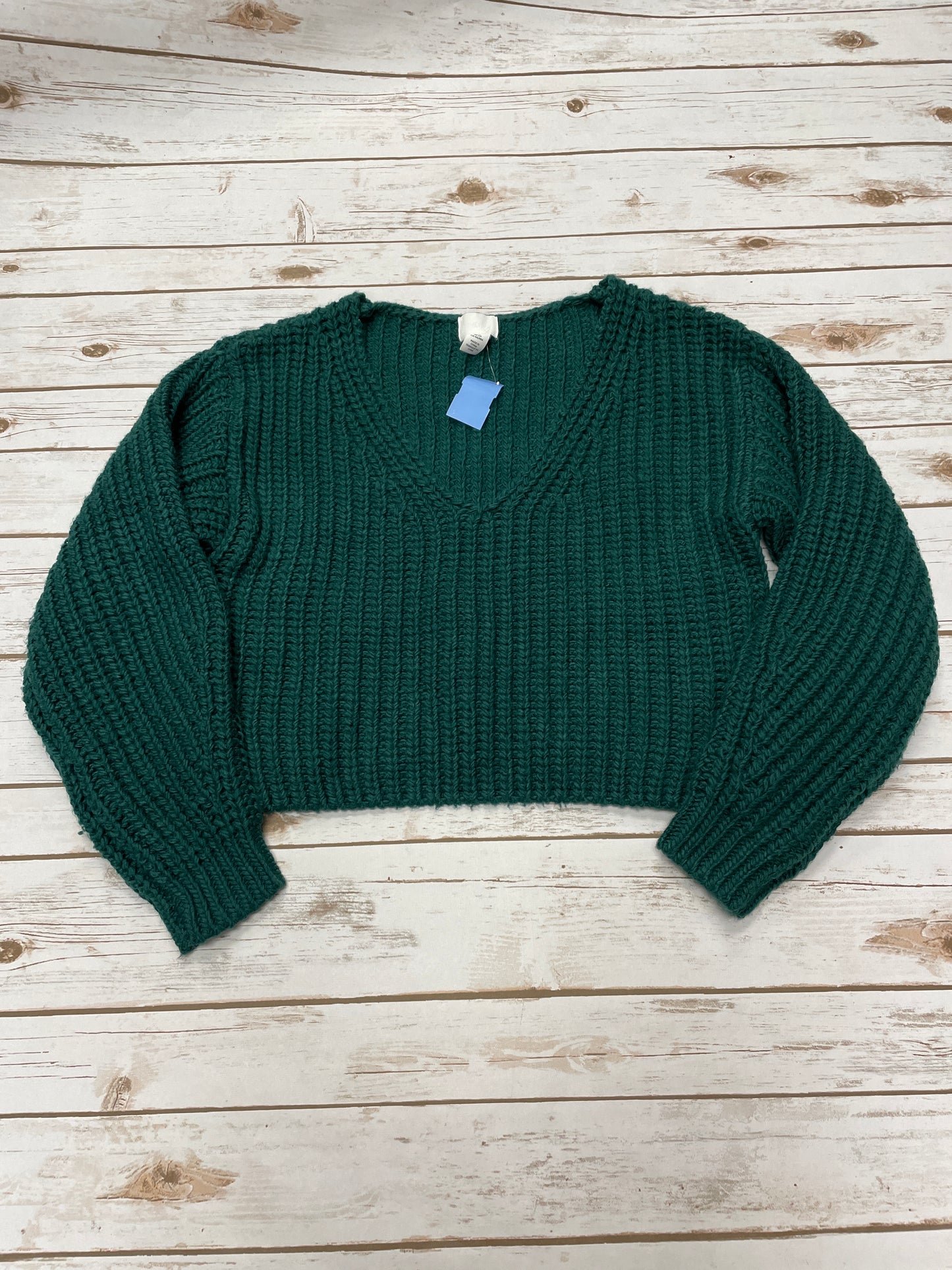 Sweater By H&m In Green, Size: S