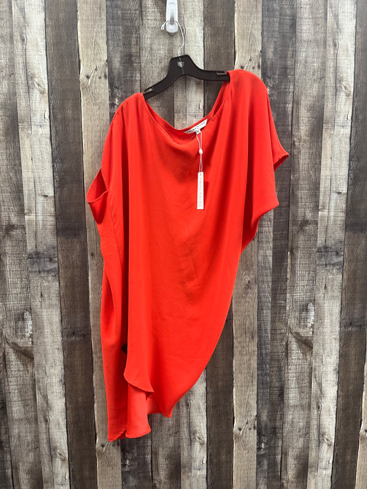 Tunic Short Sleeve By Trina Turk In Red, Size: S