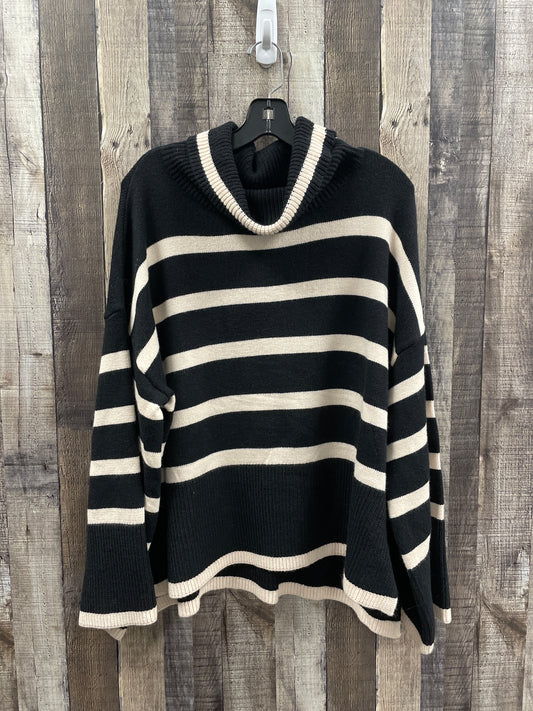 Sweater By Entro In Striped Pattern, Size: L